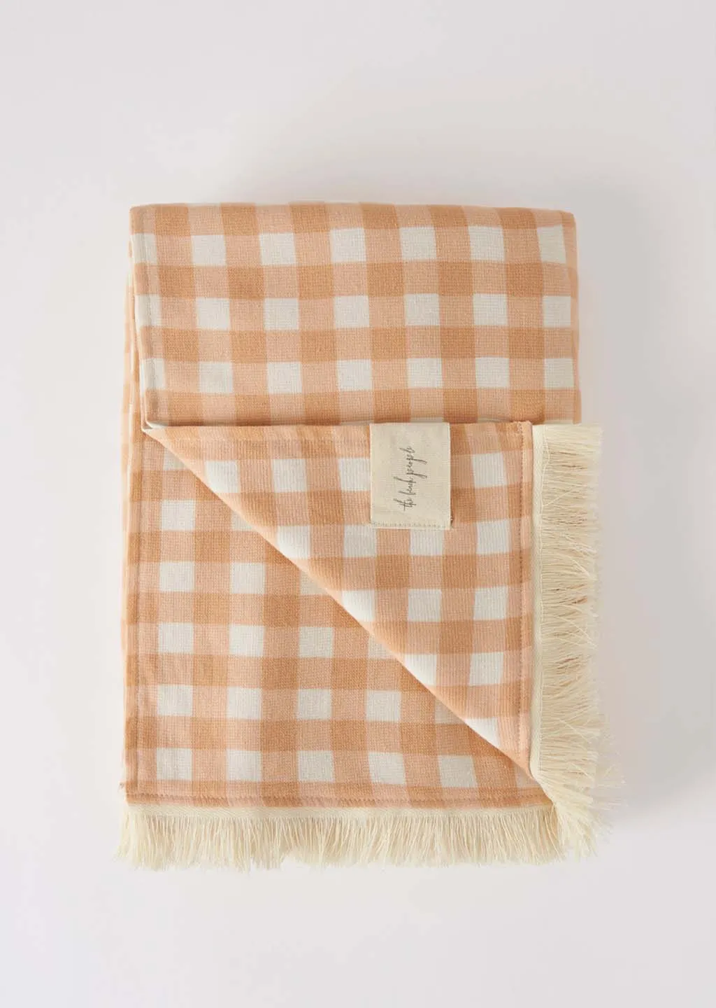 Gingham Travel Towel