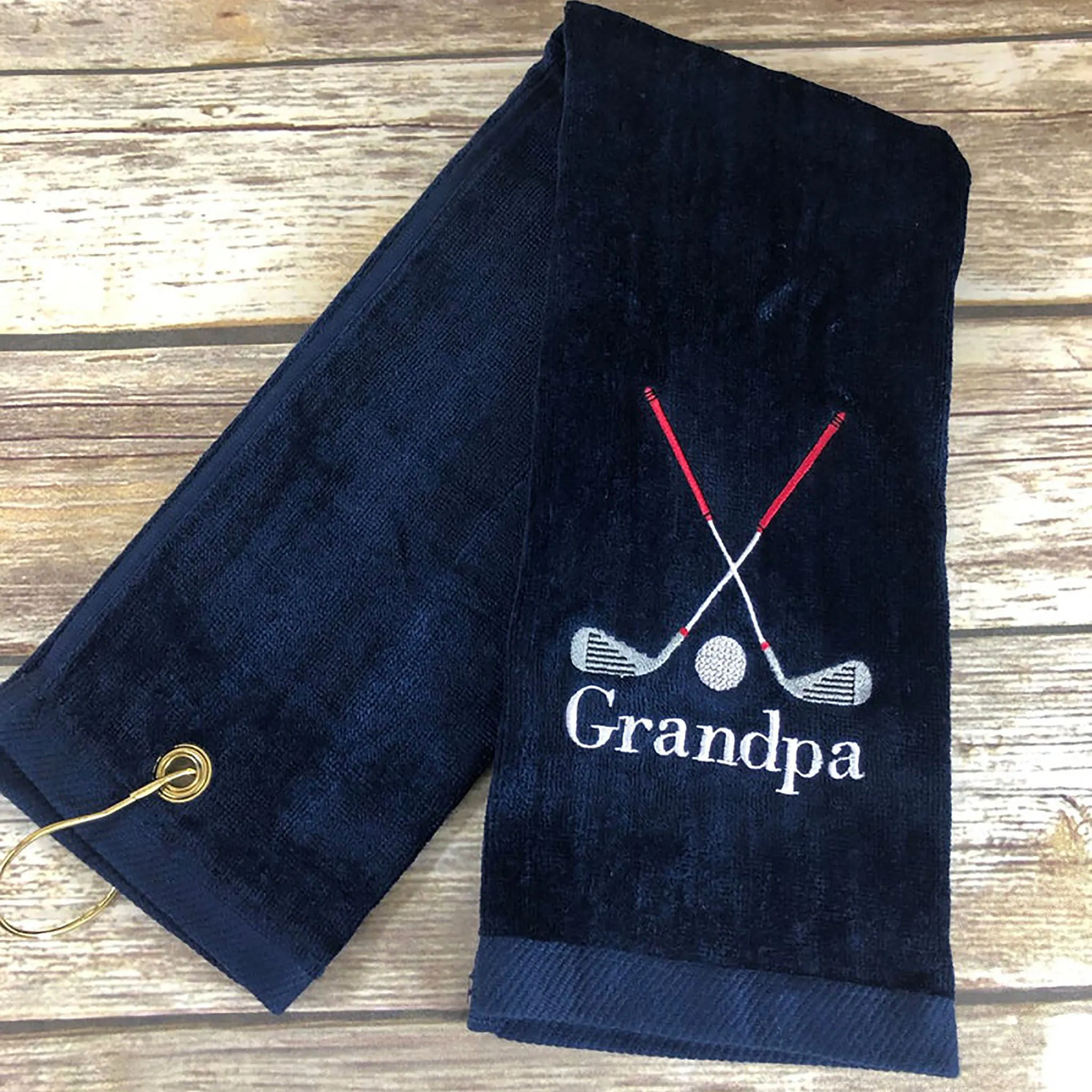 Grandpa Golf Towel