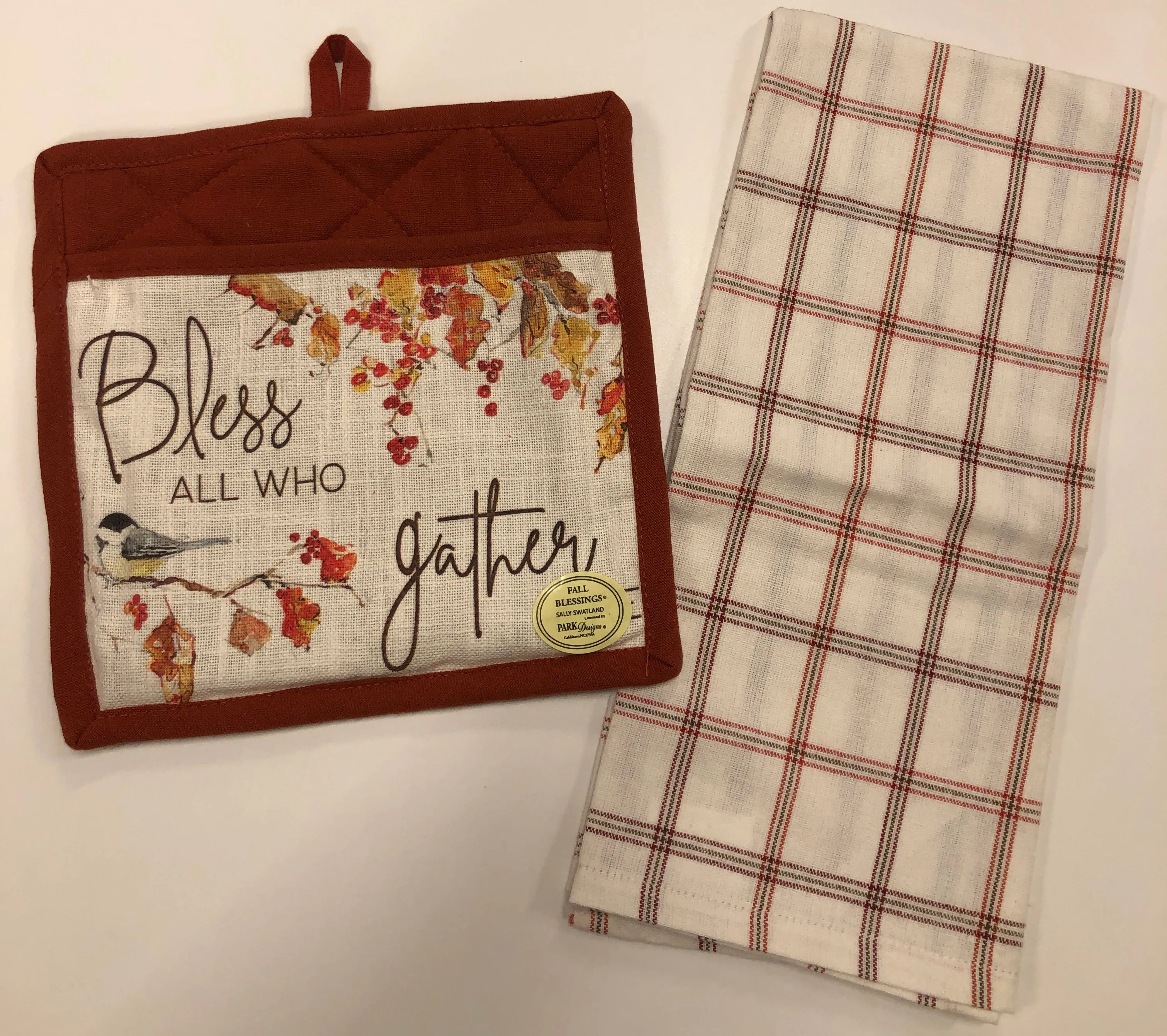 Hot Pad Set - Fall Blessings ~ Set/2