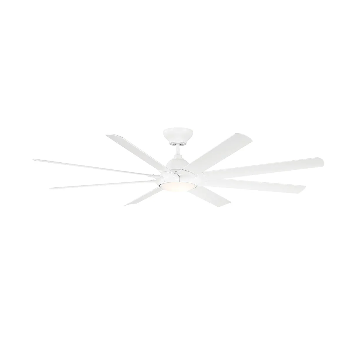 Hydra 80" Ceiling Fan in Matte White