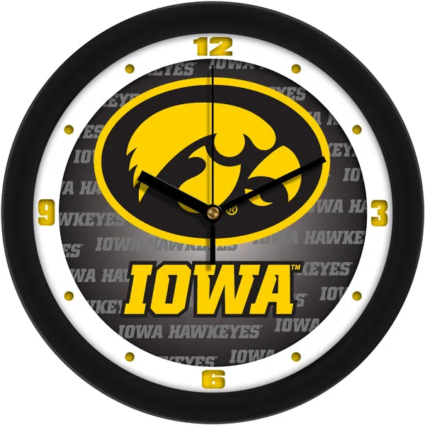 Iowa Hawkeyes Wall Clock - Dimension