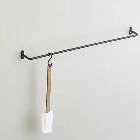 Iron towel bar medium