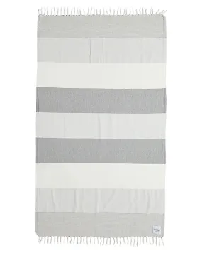 Johnny Turkish Towel – Natural Grey