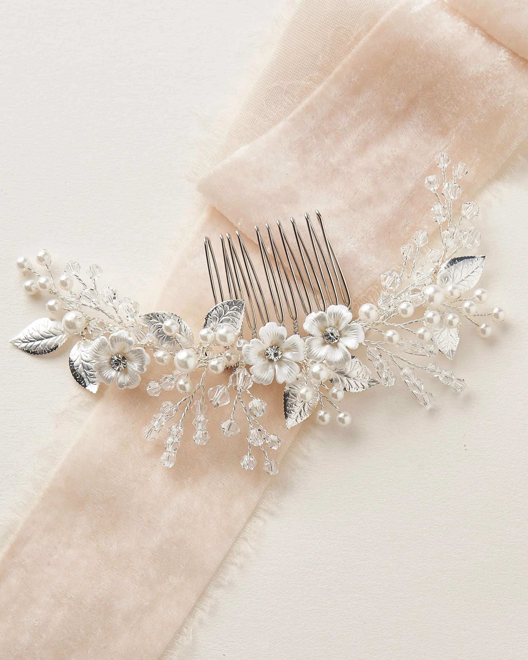 Josette Flower Comb