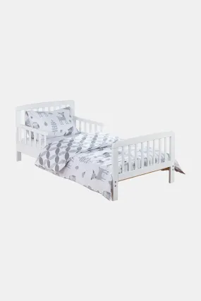 Kinder Valley Grey Woodland Tales Toddler Bedding Set (3 Piece)