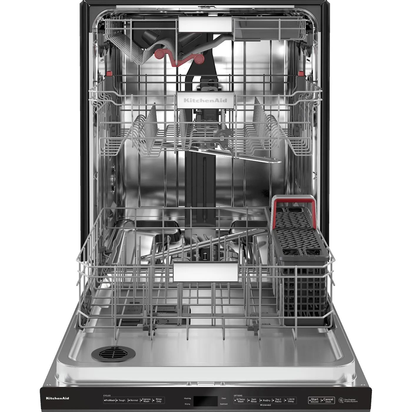 KitchenAid 24-inch Built-in Dishwasher with FreeFlex™ Third Rack KDPM604KBS