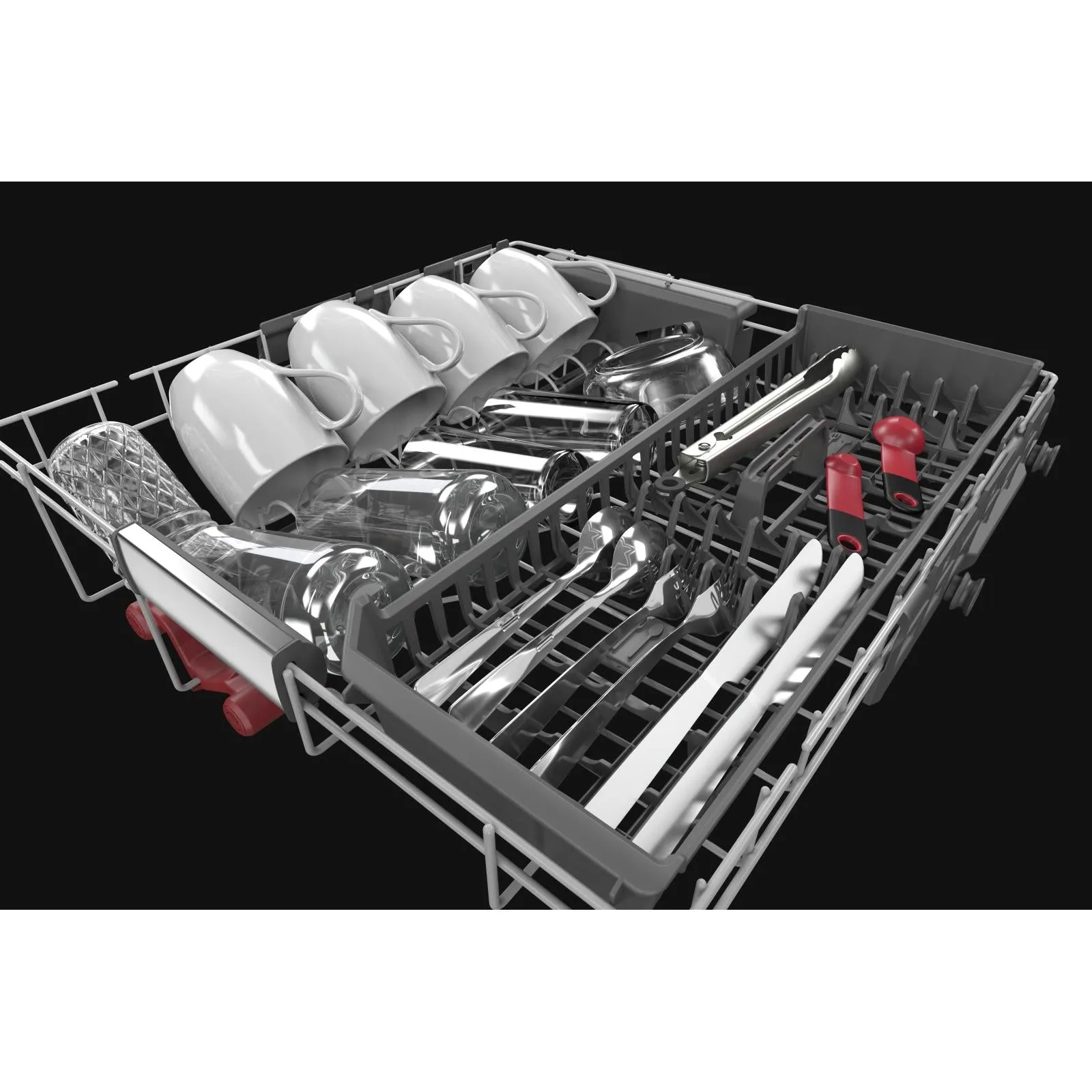 KitchenAid 24-inch Built-in Dishwasher with FreeFlex™ Third Rack KDPM604KBS