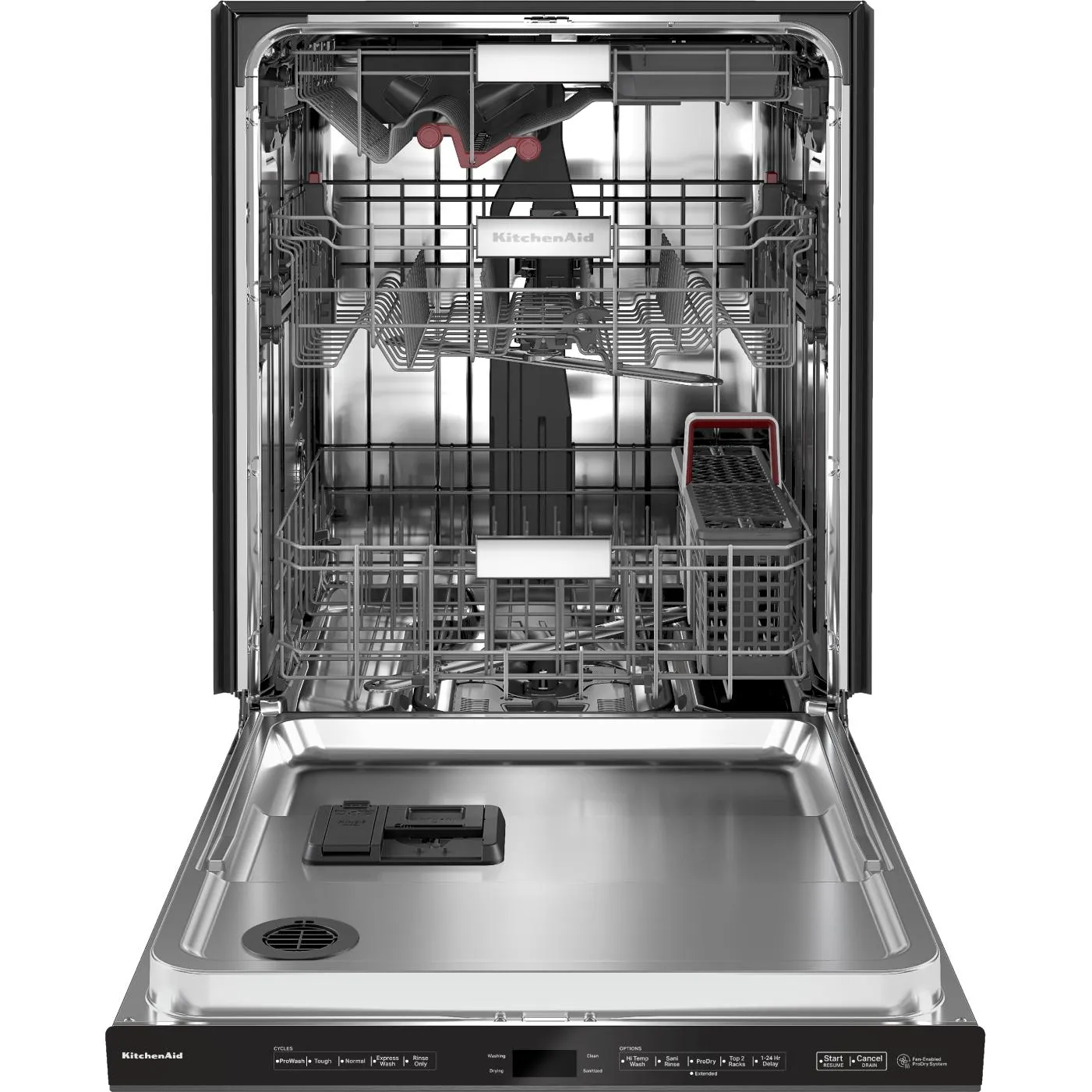 KitchenAid 24-inch Built-in Dishwasher with FreeFlex™ Third Rack KDPM604KBS