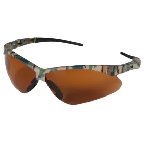 Kleenguard Nemesis V30 Bronze Uncoated Safety Glasses - Camouflage