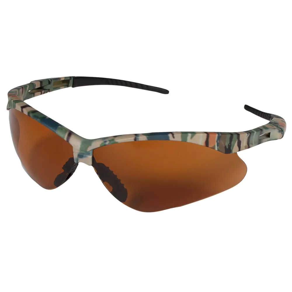 Kleenguard Nemesis V30 Bronze Uncoated Safety Glasses - Camouflage