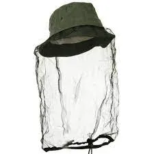 Ladies Washed Twill Mosquito Net Hat Seconds