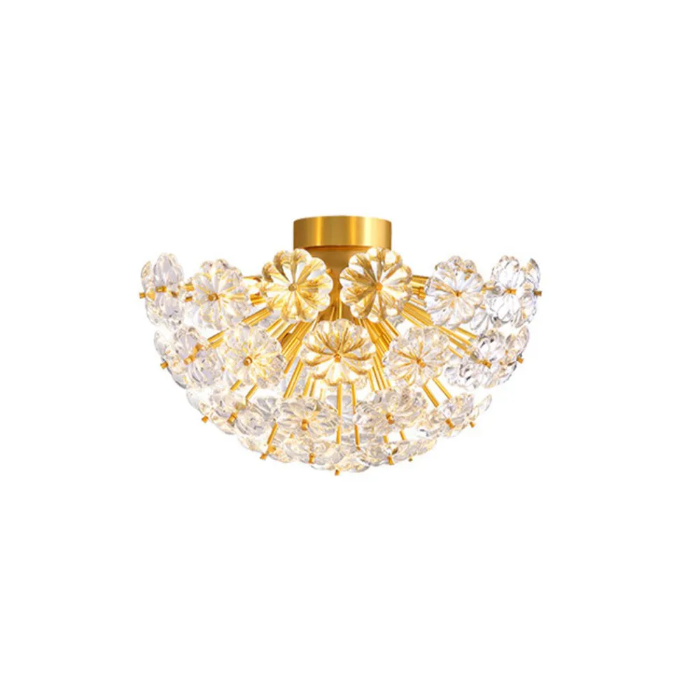 Lamina Crystal Ceiling Light