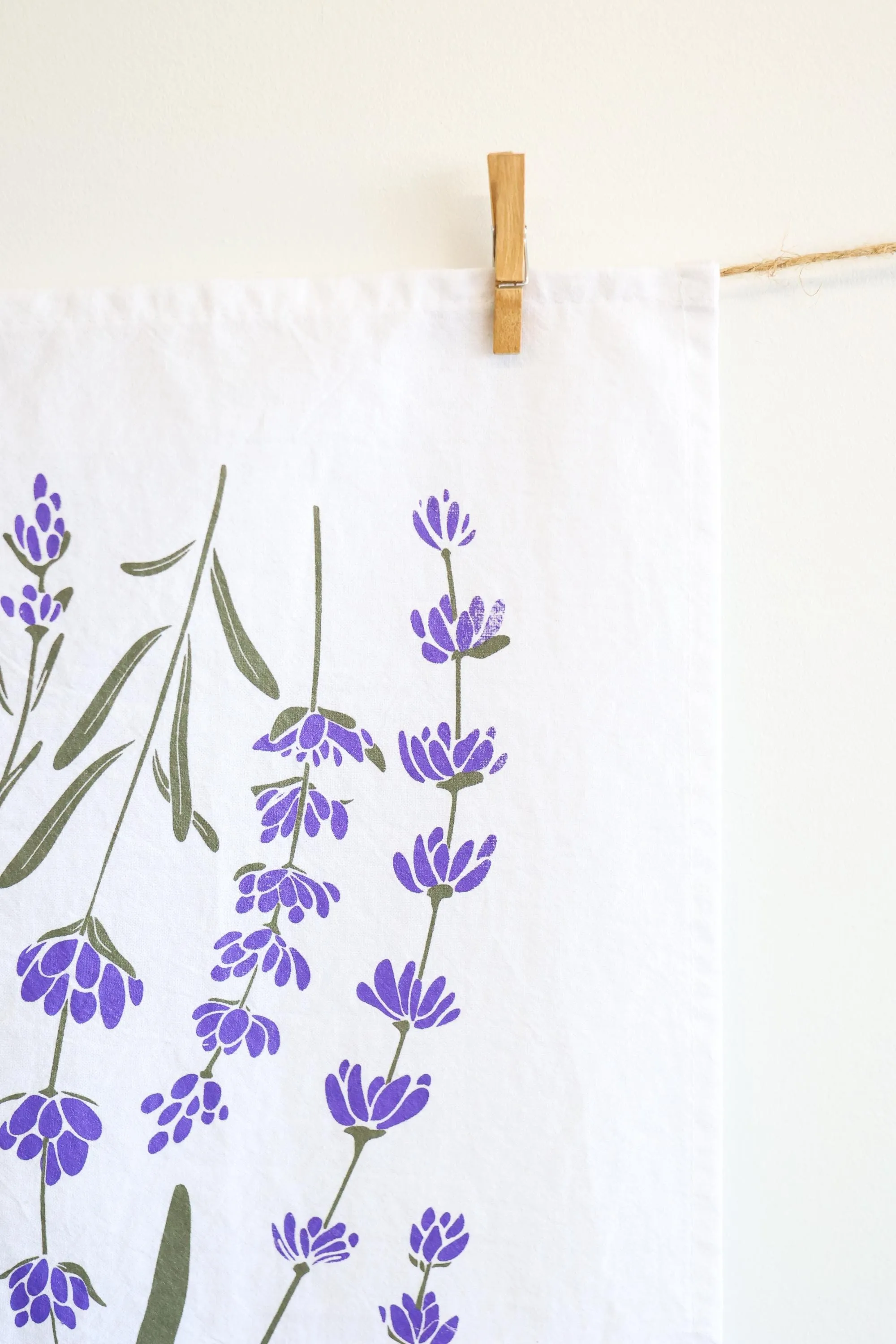 Lavender Tea Towel