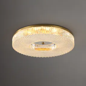 LED American Style Brass Modern Ceiling Light