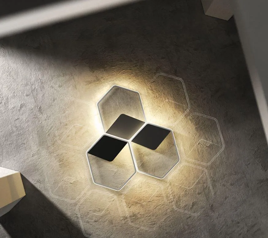 LED Hexagon Ceiling Light