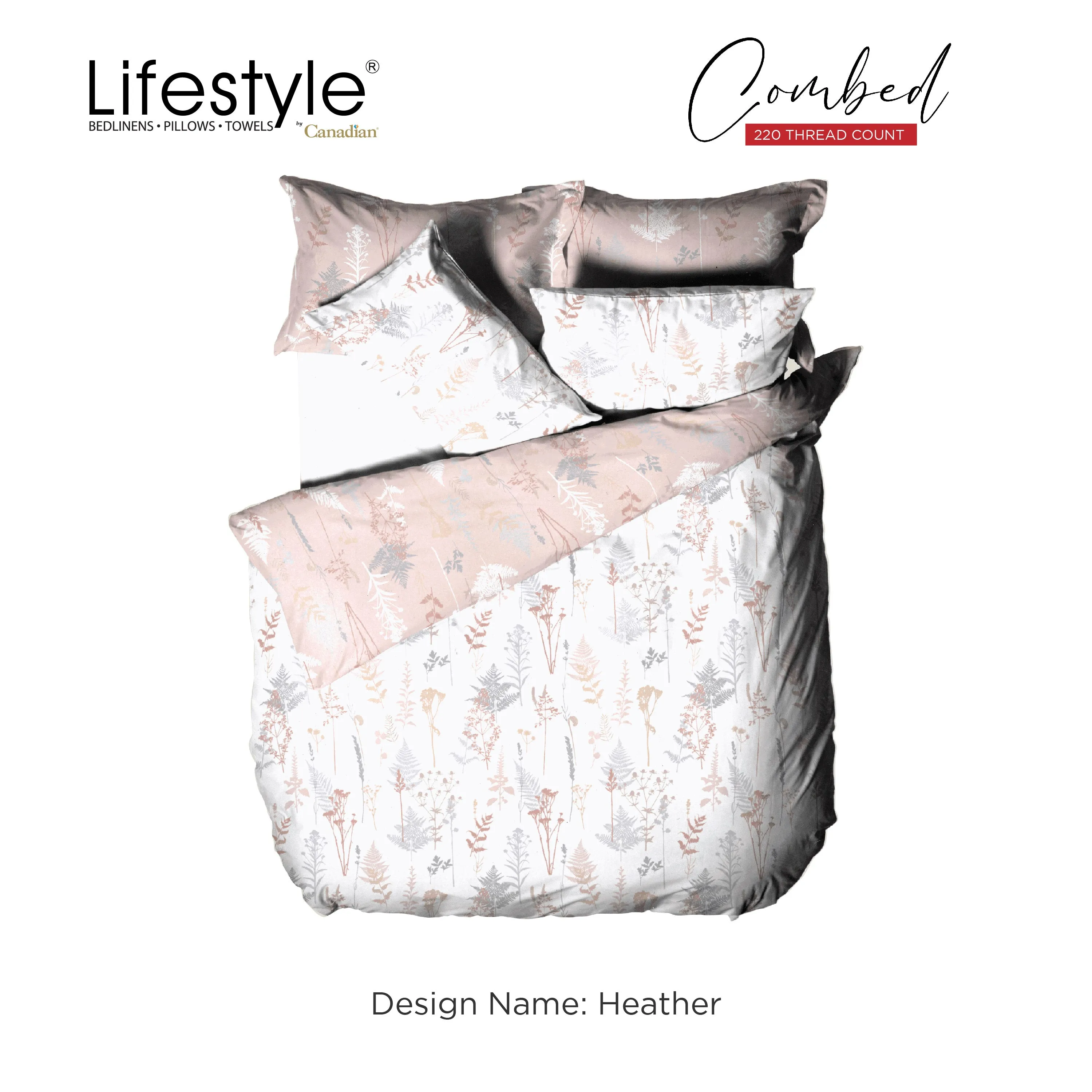 Lifestyle T220 Combed-Design Name: Heather