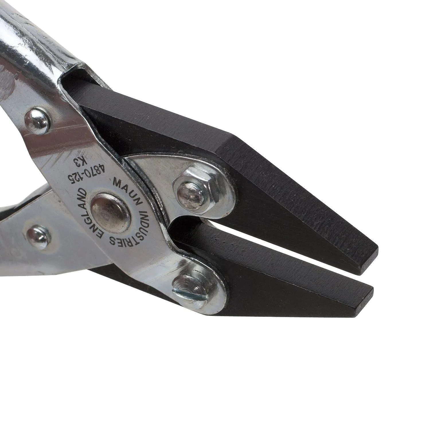 Maun parallel plier w/smooth jaw-flat