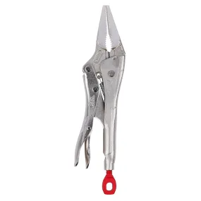 Milwaukee 48-22-3504 4" Torque Lock Long Nose Locking Pliers With Grip