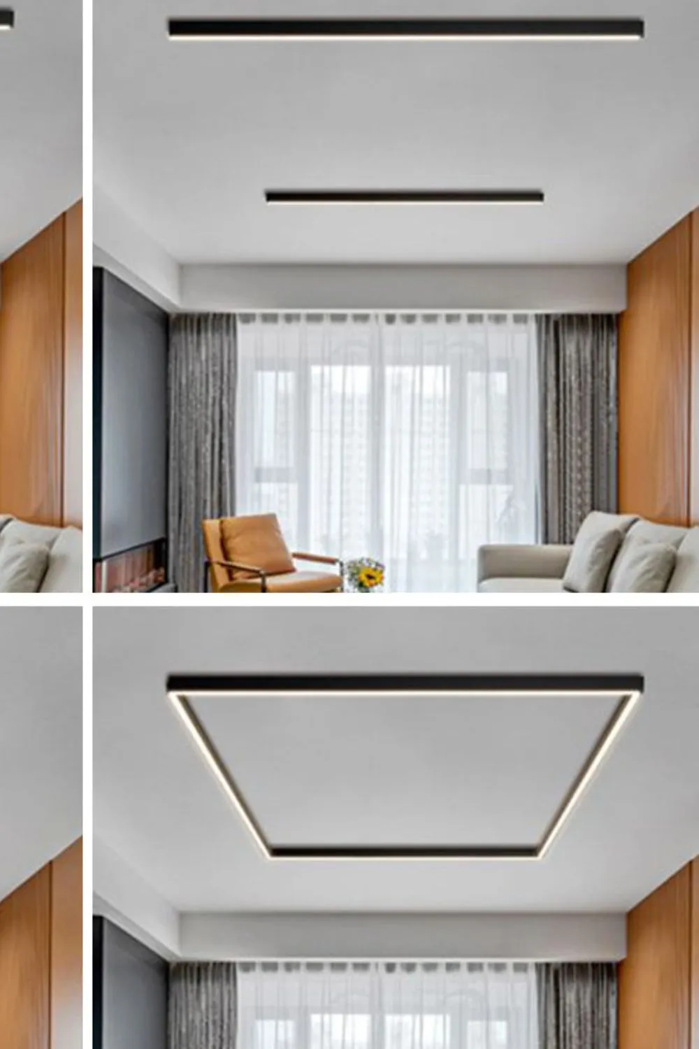 Modern Ligne Ceiling Light