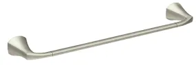 Moen Lindor MY8724BN Towel Bar, 24 in L Rod, Brass/Zinc, Brushed Nickel, Wall Mounting :CD  1: QUANTITY: 1