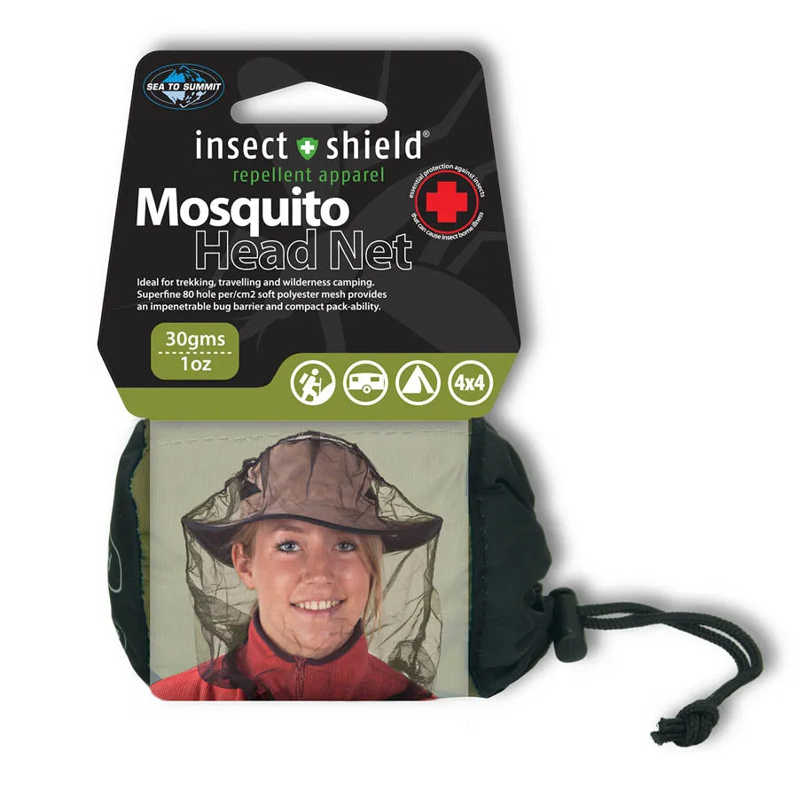 Mosquito Head Net with Insect Shield