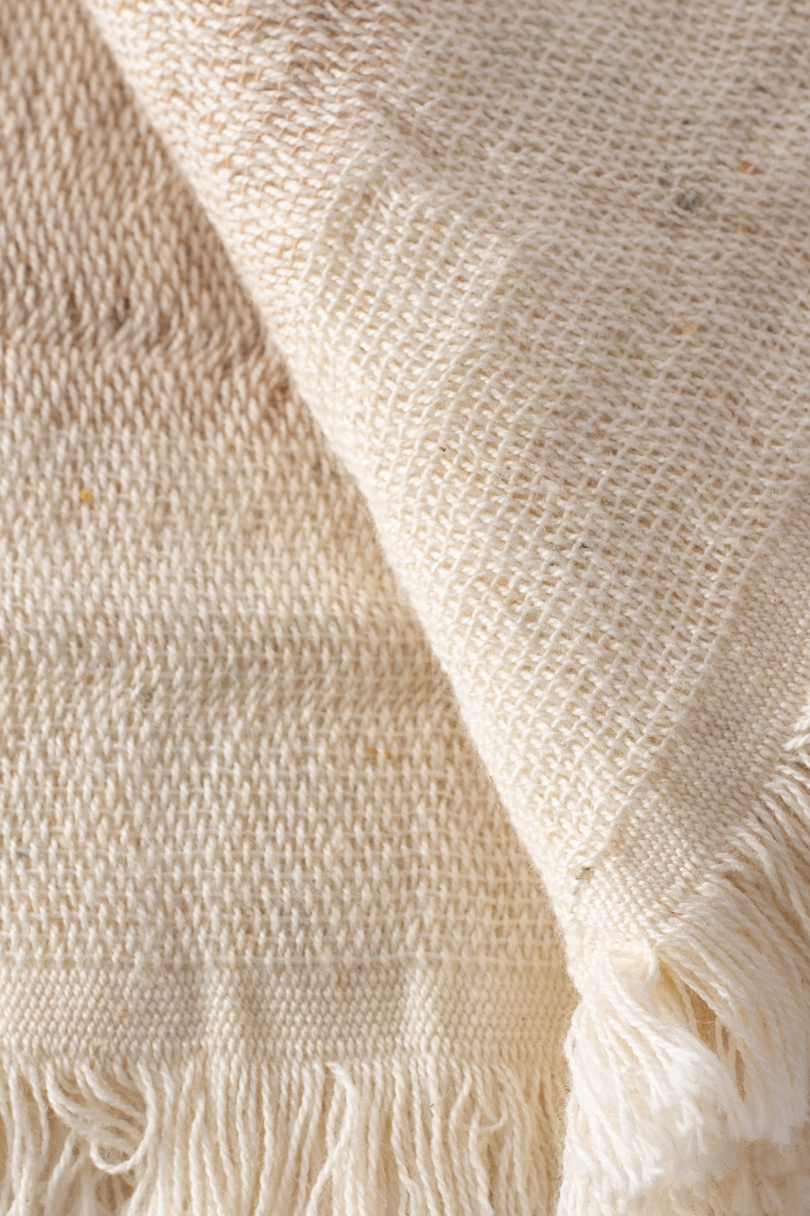 Muslin Hand Towel: Tan