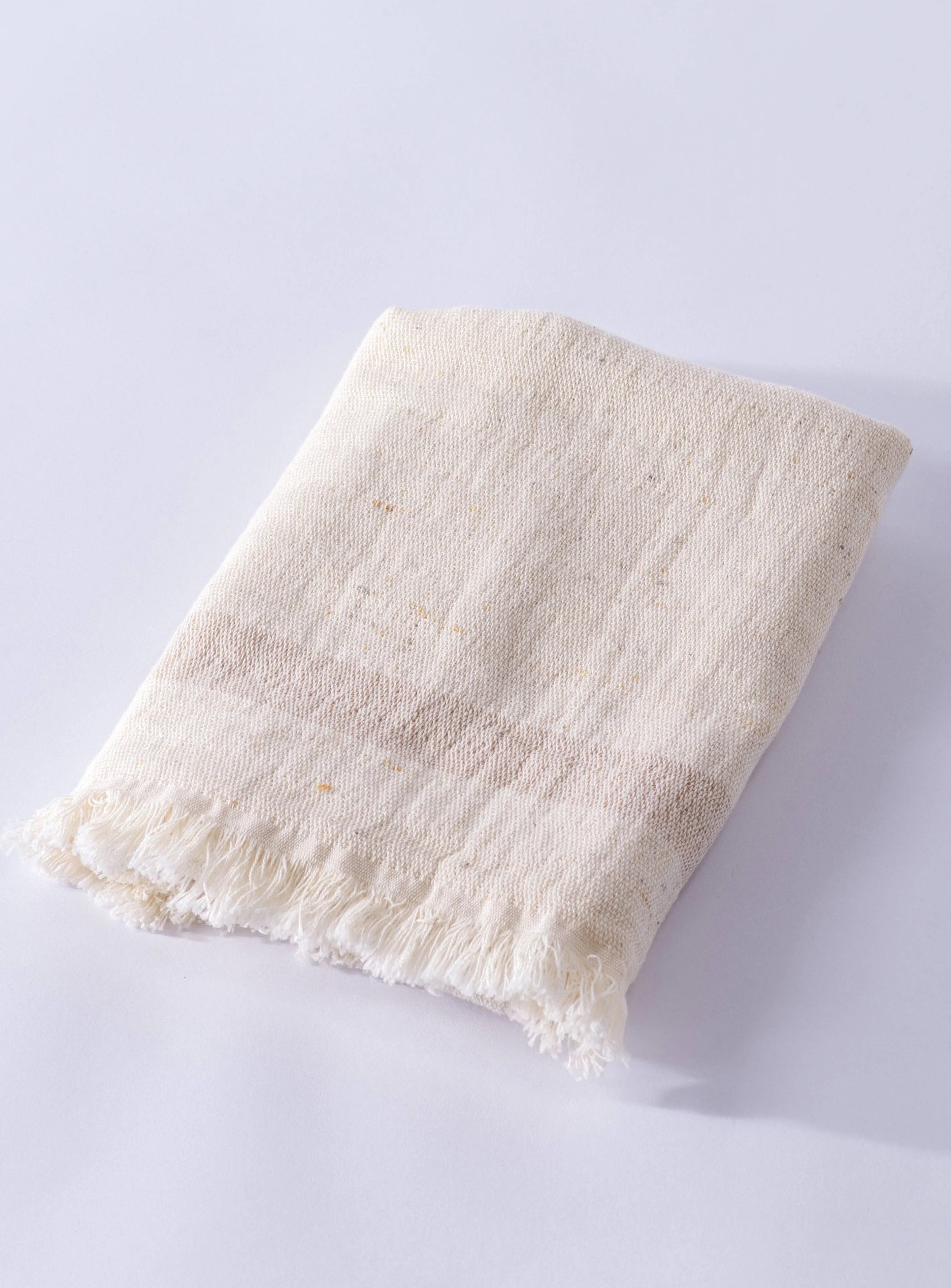 Muslin Hand Towel: Tan