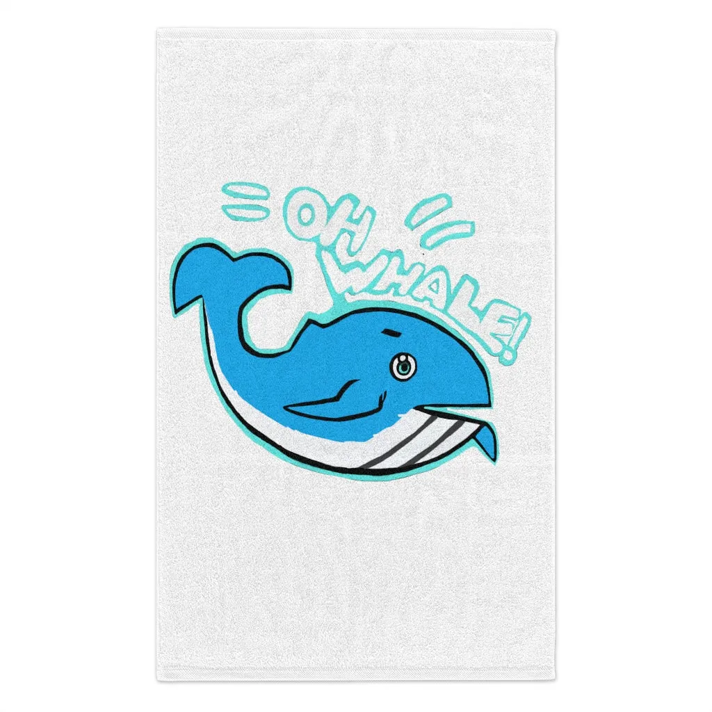 Oh Whale Rally Towel, 11x18