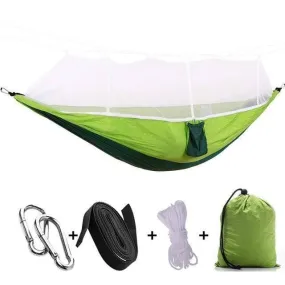 Outdoor Portable Camping/Garden Hammock with Mosquito Net