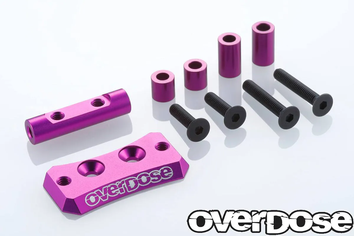 Overdose Alum. Cooling Fan Mount - Purple