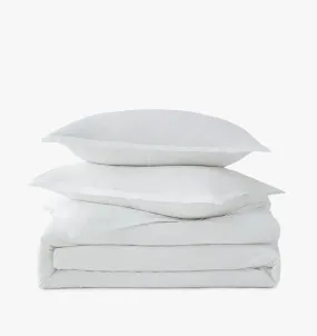 Percale Organic Duvet Cover Set