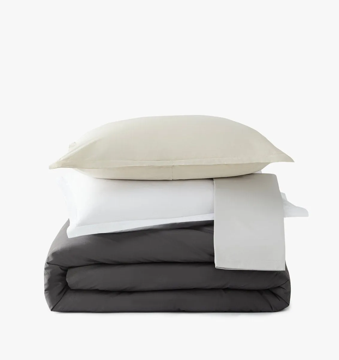 Percale Organic Duvet Cover Set