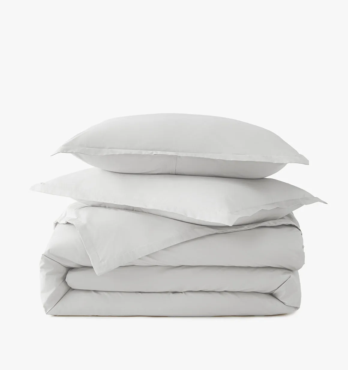 Percale Organic Duvet Cover Set