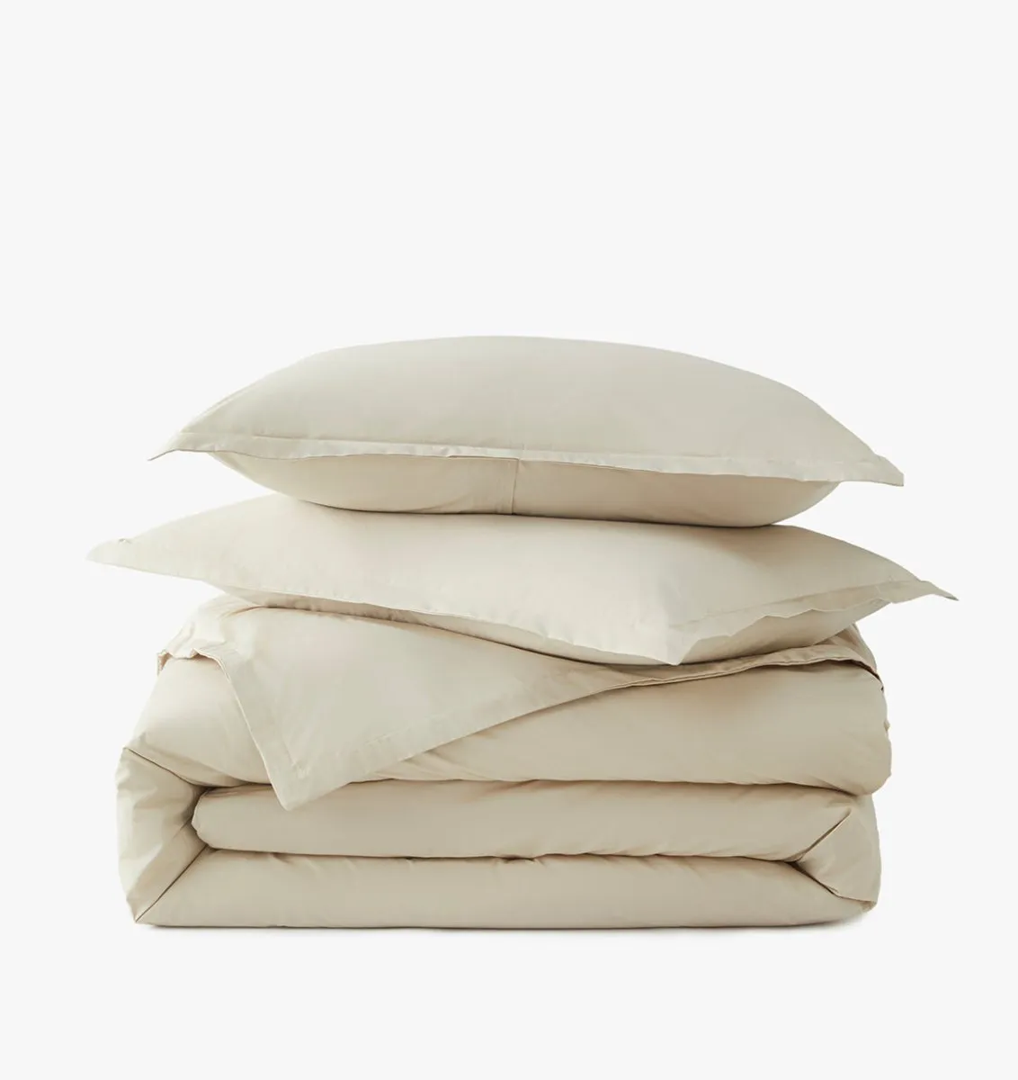 Percale Organic Duvet Cover Set