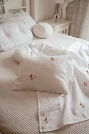 Personalised Organic Cotton Bedding Set | Goose