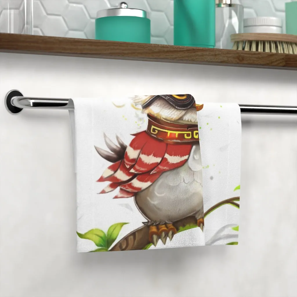 Pete the Sweet Little Bird Face Towel