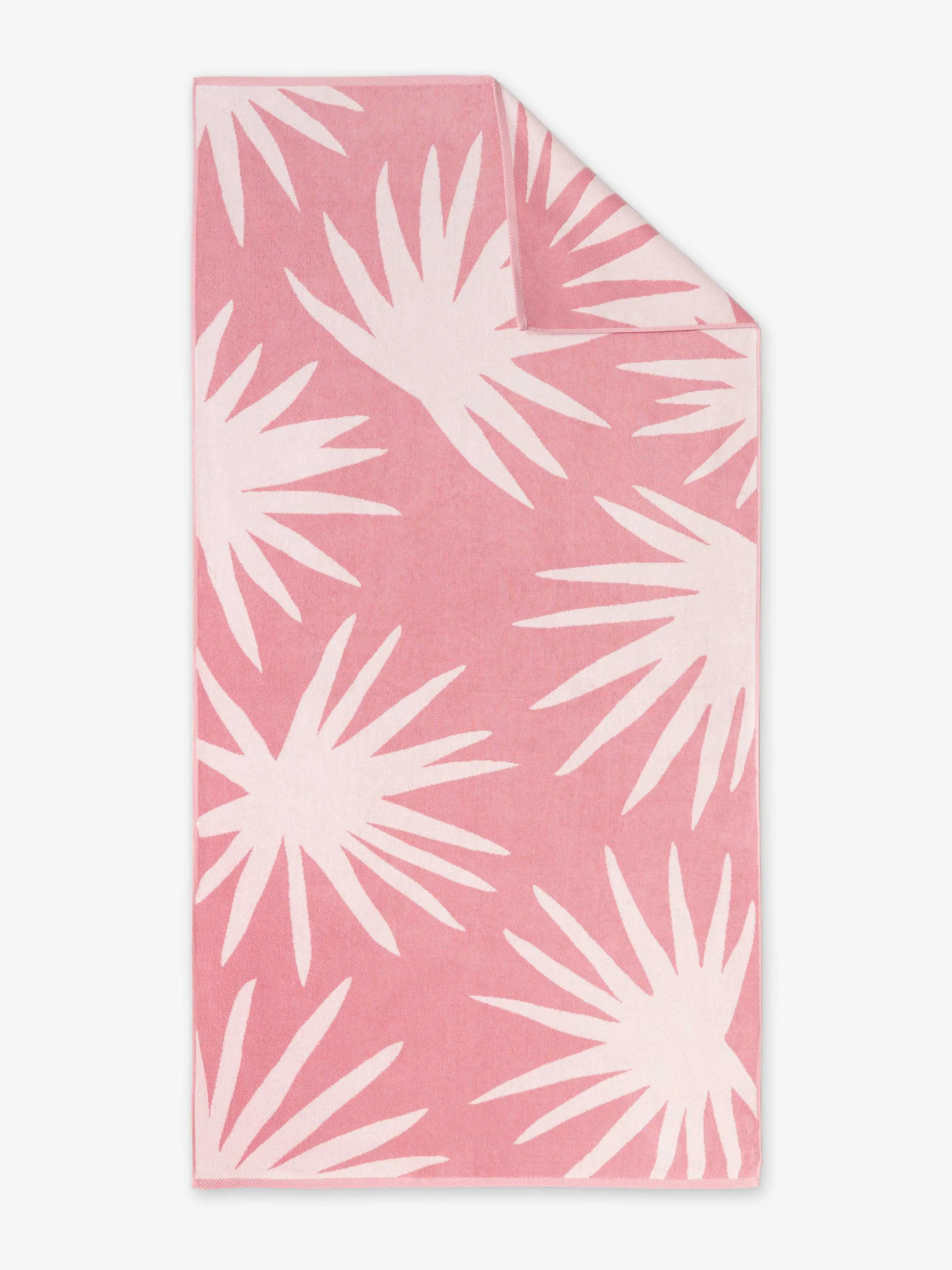 Pink Agave Cabana Beach Towel