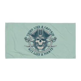 Pirate Skull  Towel