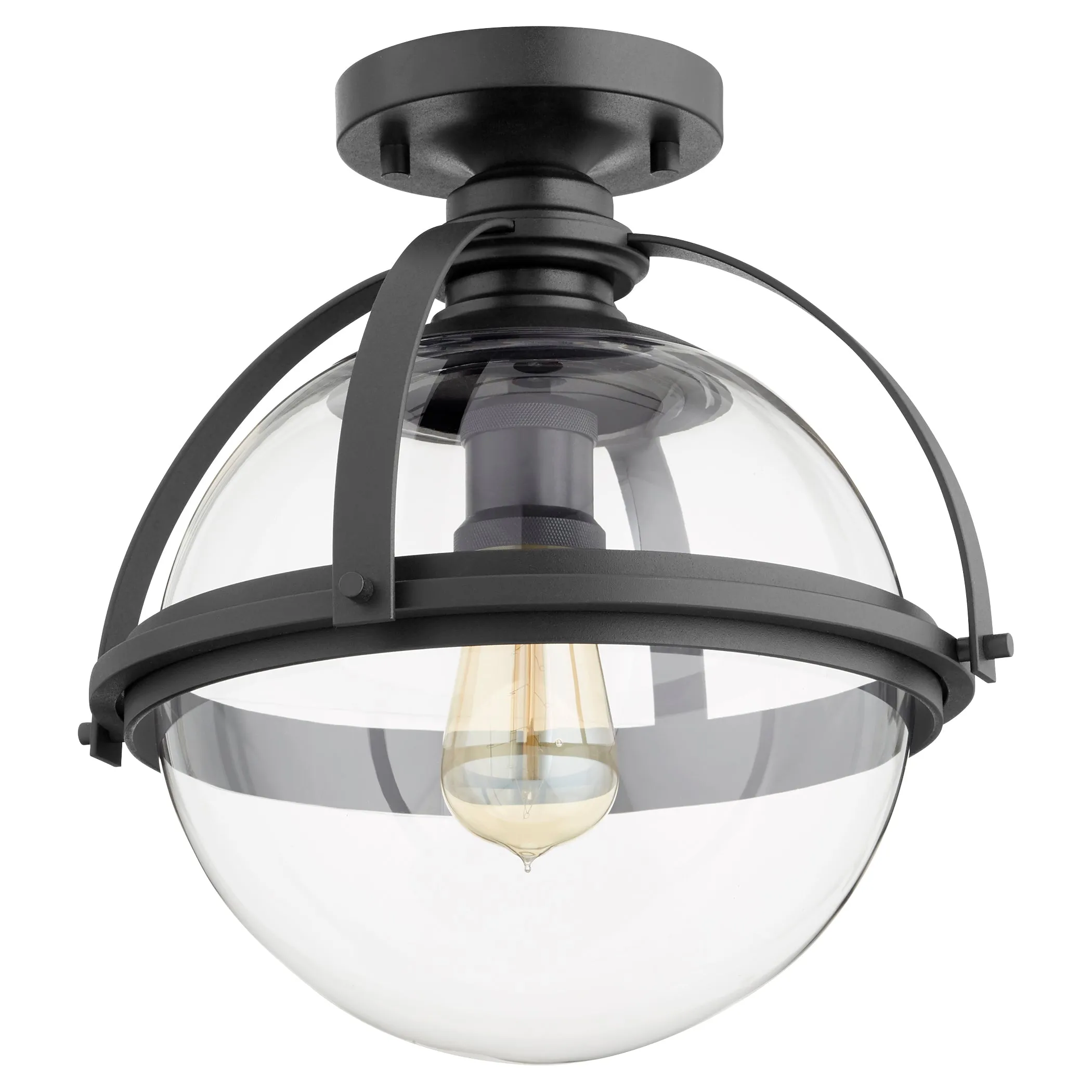 Quorum 38-13-69 Ceiling Mount - Textured Black