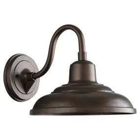 Quorum 770-86 Wall Mount Farmhouse Barn Light Traditional - Oiled Bronze