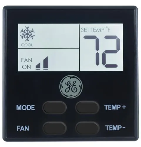 RARWT2B - Wall Thermostat, Black