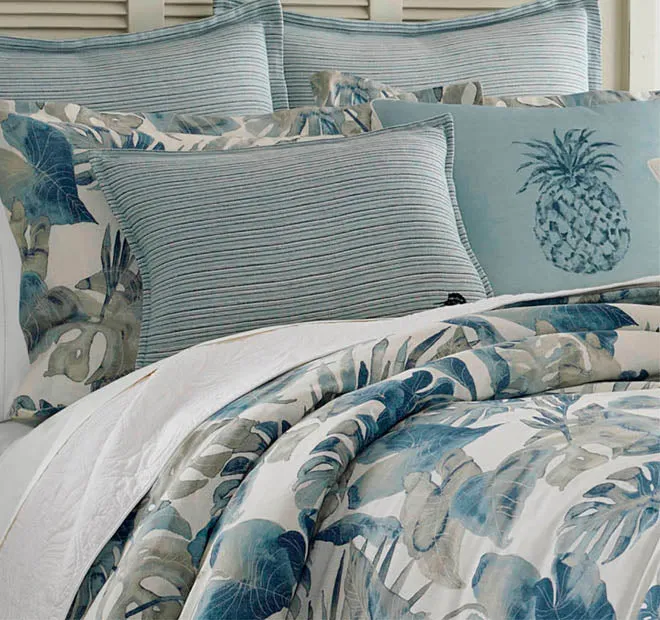 Raw Coast Quilt Cover Set Range Blue