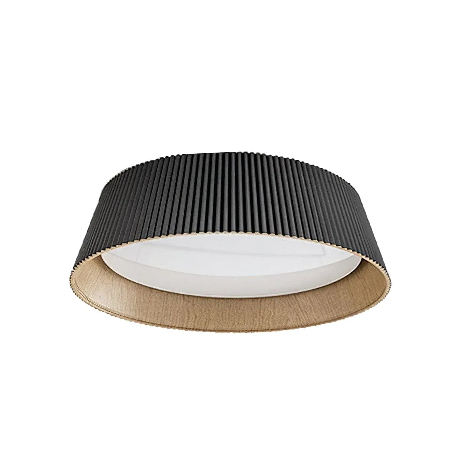 Ribbed Ceiling Light