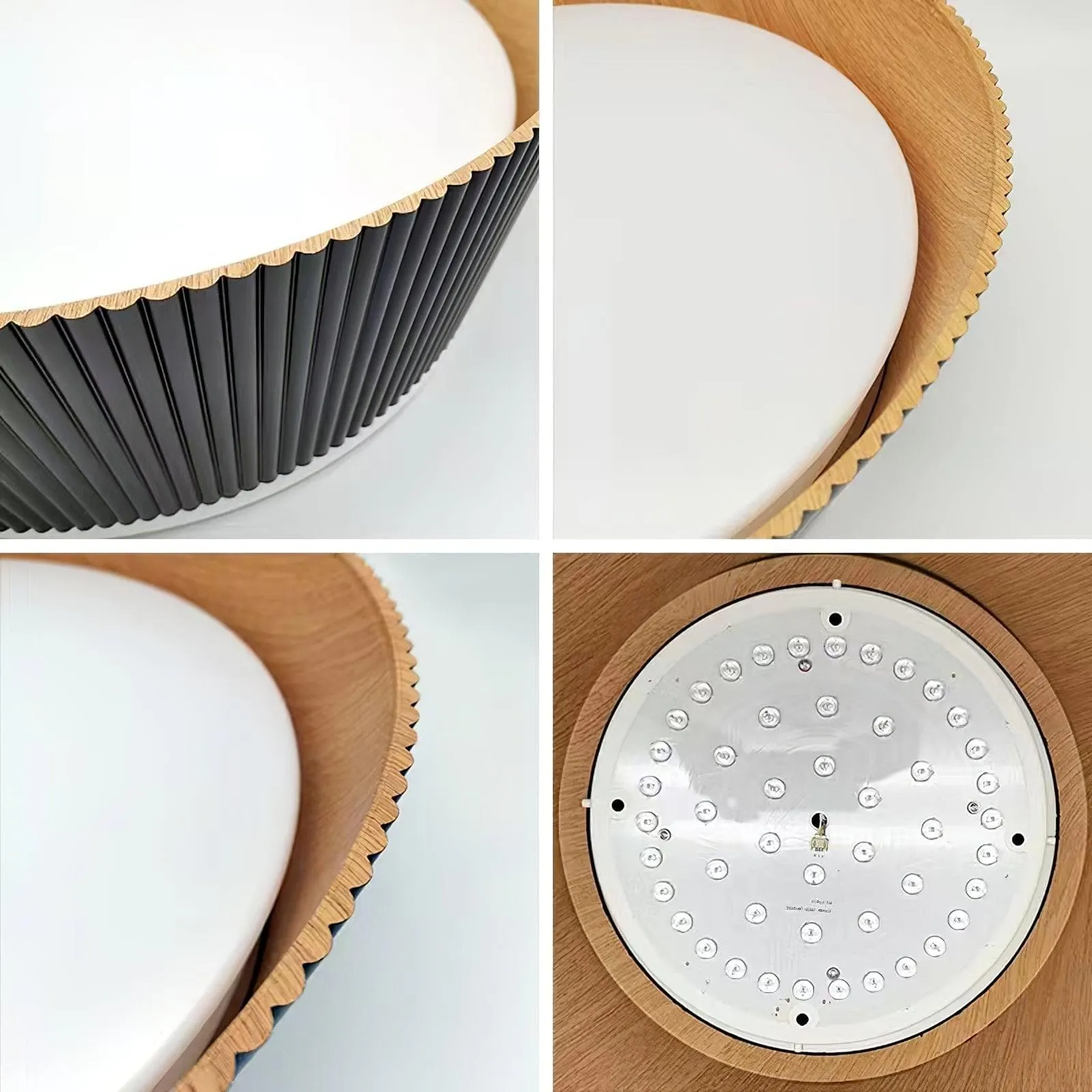 Ribbed Ceiling Light