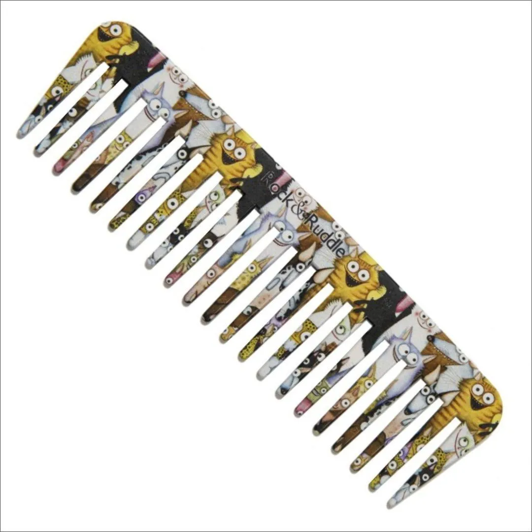 Rock & Ruddle Cats & Dogs Wide Tooth Comb