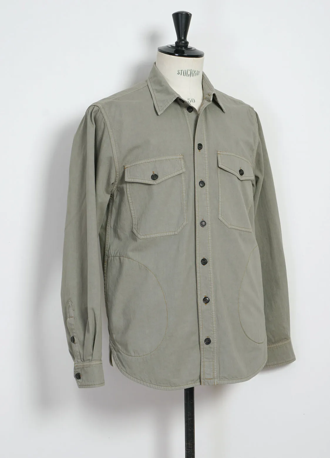 RUBEN | Casual Over Shirt | Light Sage