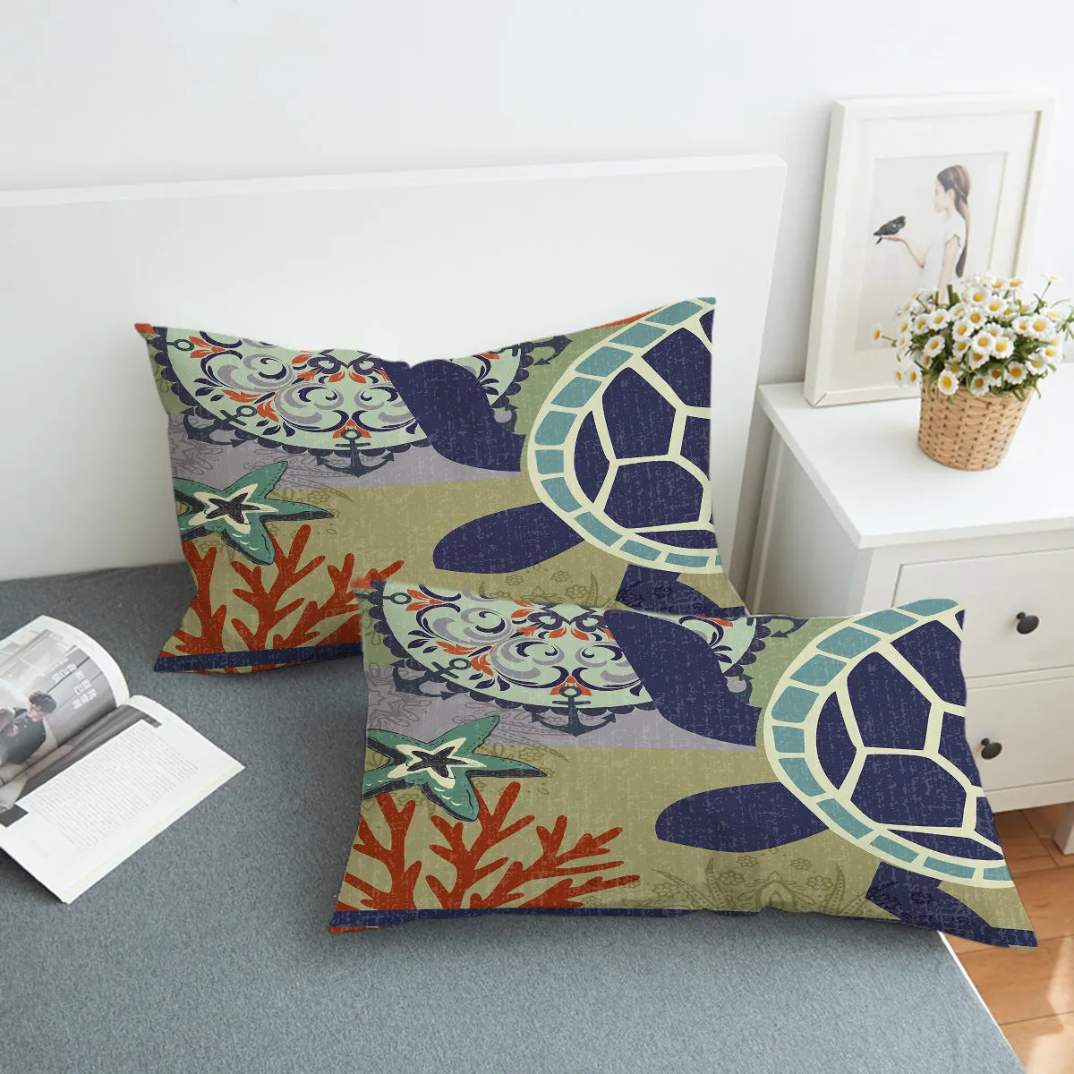 Sea Turtle Passion Quilt Set