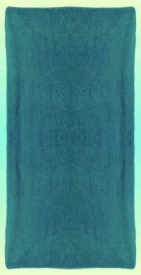 Solid Teal Beach Towel