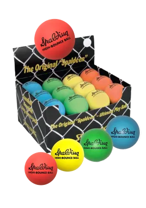 Spalding Mixed Colours High Bounce Balls