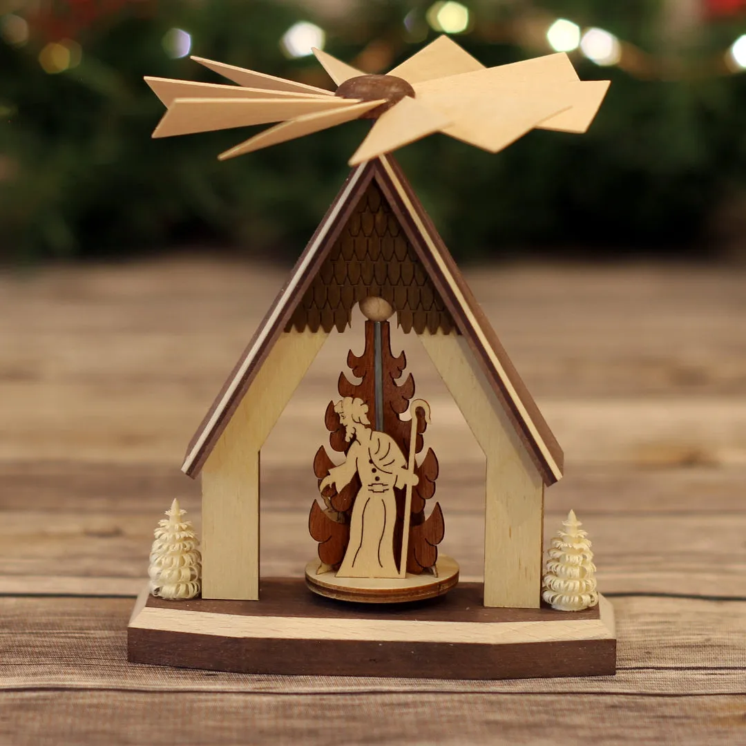 Spinning Table Top Decoration - Nativity